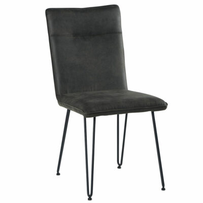 Chaise microfi GRISE