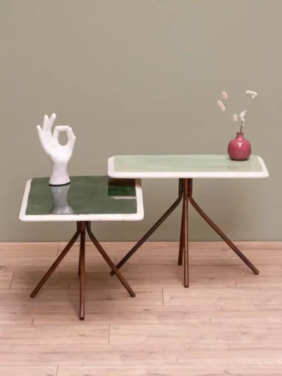 S/2 side tables green Rêverie